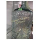 VINTAGE CONSUMERS ICE COMPANY 5 GALLON GLASS WATER