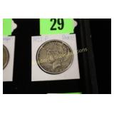 US 1922-P PEACE SILVER DOLLAR