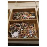 GROUP OF 2 BOXES OF ASSTD COSTUME JEWELRY