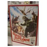 FRAMED ADVERTISING POSTER FOR THE 1973