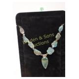 LADIES CUSTOM MADE GEMSTONE NECKLACE