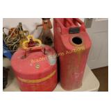 GROUP OF 2 FUEL CANS