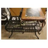 USED COFFEE TABLE AND 2 END TABLES