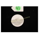 AUSTRAILIAN 2 OZ SILVER KILLER WHALE COIN,