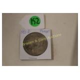 US 1921-D MORGAN SILVER DOLLAR.