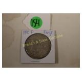 US 1890-P MORGAN SILVER DOLLAR.