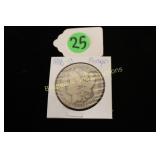 US 1886-O MORGAN SILVER DOLLAR.