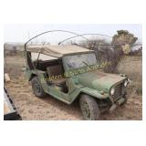USED MILITARY MUTT M151A2 JEEP, STANDARD