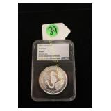 NGC GRADED MS69 2021 SAMOAN SILVER