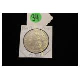 US 1894-O MORGAN SILVER DOLLAR.