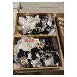GROUP OF 2 BOXES OF ASSTD COSTUME JEWELRY.