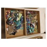 GROUP OF 2 BOXES OF ASSTD COSTUME JEWELRY.