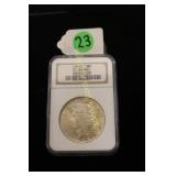 NGC GRADED MS64 1922-P PEACE SILVER DOLLAR.