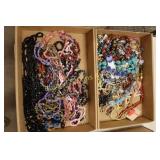 GROUP OF 2 BOXES OF ASSTD COSTUME JEWELRY.