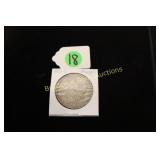 US 1921-D MORGAN SILVER DOLLAR.