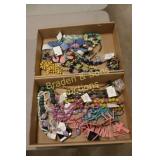 GROUP OF 2 BOXES OF ASSTD COSTUME JEWELRY.