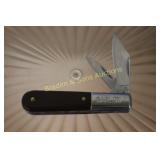 NEW BARLOW 2 BLADED FOLDING POCKET KNIFE.