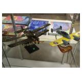 GROUP OF 2 MINIATURE ANTIQUE REPLICA DECORATIVE