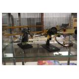 GROUP OF 3 MINIATURE ANTIQUE REPLICA DECORATIVE