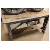 USED 60" X 28" WORK TABLE.