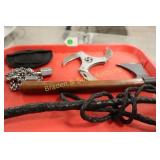 TRAY OF MISC KNIVES, ETC.