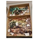 GROUP OF 2 BOXES OF ASSTD COSTUME JEWELRY