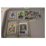 GROUP OF 6 ASSTD SPORTS CARDS.