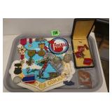 GROUP OF ASSTD US MILITARY MEDALS ETC.