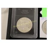 US 1924-P PEACE SILVER DOLLAR.