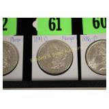 US 1899-O MORGAN SILVER DOLLAR.