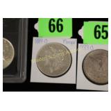 US 1889-O MORGAN SILVER DOLLAR.