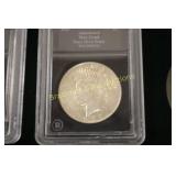 US 1923-P PEACE SILVER DOLLAR.