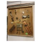 CUSTOME MADE 24" X 24" WALL ART.