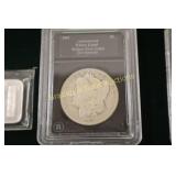 US 1901-0 MORGAN SILVER DOLLAR.