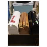 GROUP OF 3 NEW MAIL BOXES.