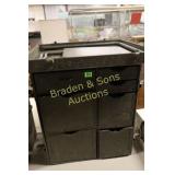 VINTAGE MILITARY TRAVEL TRUNK.