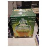 NEW IN BOX BEVERAGE JAR WITH SPOUT.