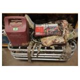 GROUP OF ASSTD CAMPING EQUIPMENT.