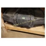 USED POLARIS PLASTIC STORAGE CONTAINER.