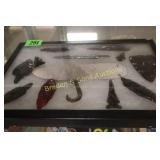 GROUP OF NATIVE AMERICAN POINTS IN