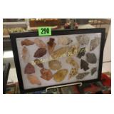 GROUP OF 23 NATIVE AMERICAN POINTS FOUND