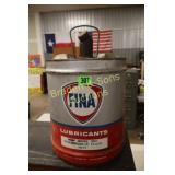 VINTAGE FINA GAS CAN.