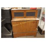 ANTIQUE AUSTRIAN BARREL ORGAN.