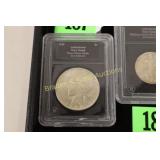 US 1925-P PEACE SILVER DOLLAR.