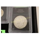 US 1921-D MORGAN SILVER DOLLAR.