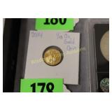 US 2014 1/10TH OZ AMERICAN GOLD EAGLE.