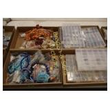 GROUP OF 4 BOXES OF COSTOME JEWELRY.