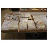 GROUP OF B OXES OF COSTOME JEWELRY.