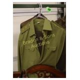 GROUP OF VINTAGE BOY SCOUT SHIRTS AND JACKETS.