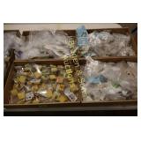 GROUP OF 4 BOXES OF COSTOME JEWELRY.